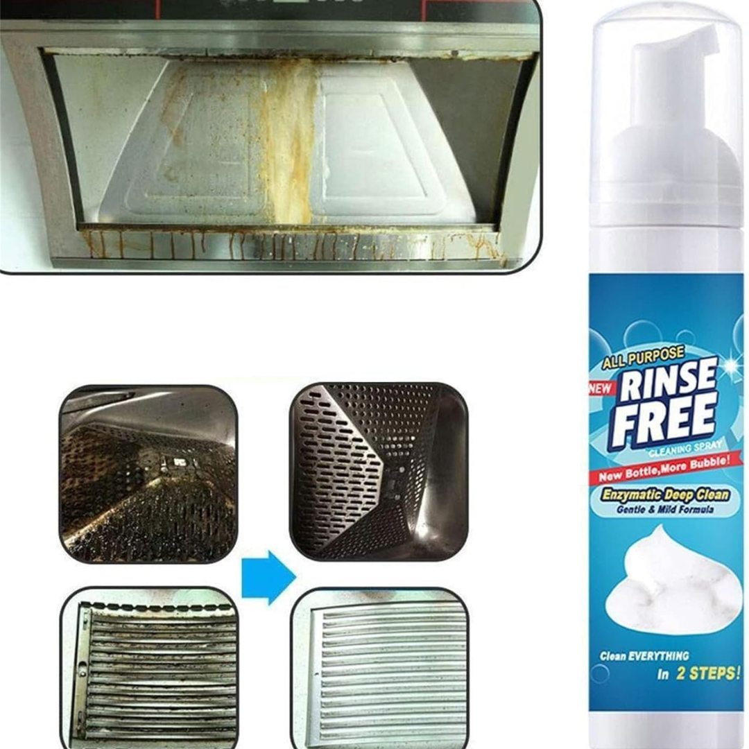 RinseFree™ |Alles snel en gemakkelijk schoon!