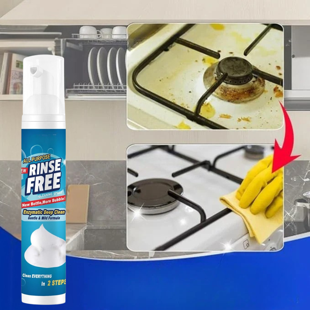 RinseFree™ |Alles snel en gemakkelijk schoon!