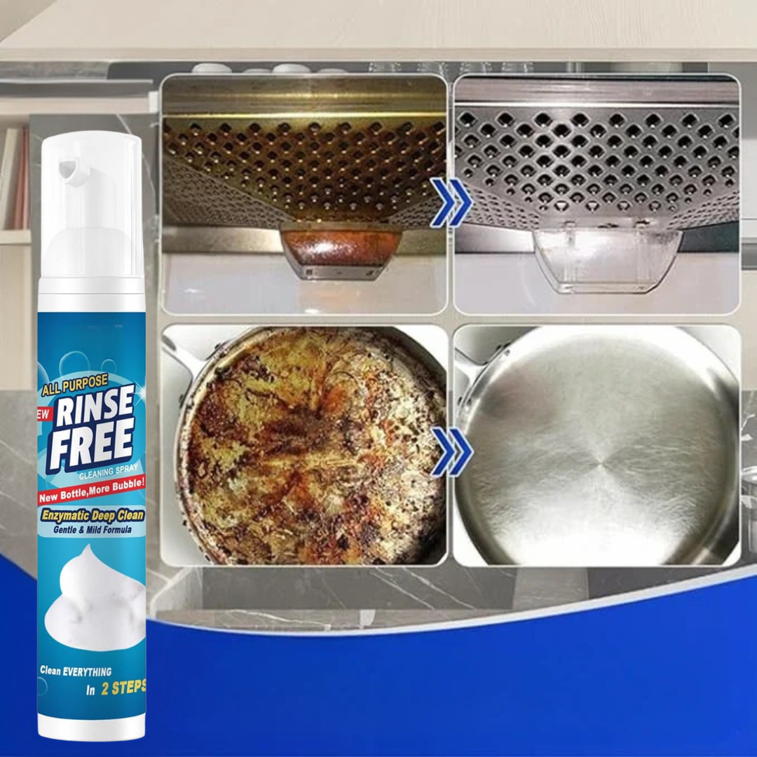 RinseFree™ |Alles snel en gemakkelijk schoon!