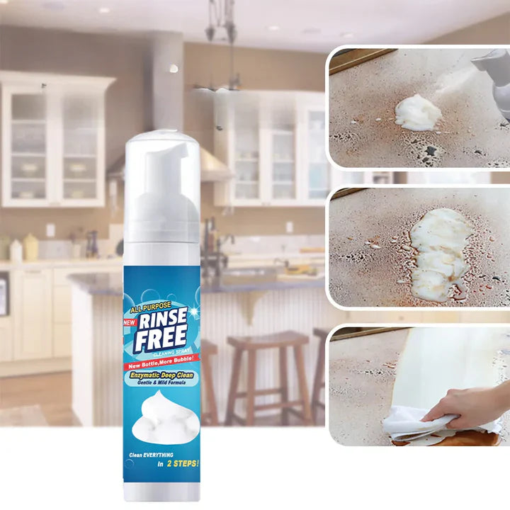 RinseFree™ |Alles snel en gemakkelijk schoon!